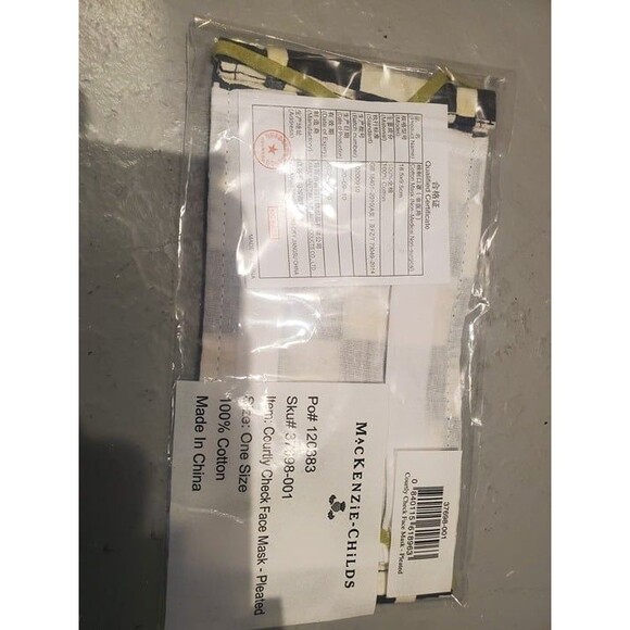 Mackenzie Childs Face Mask - Picture 2 of 3